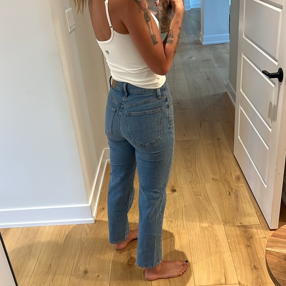Madewell straight leg vintage crop jeans - Picture 9 of 9